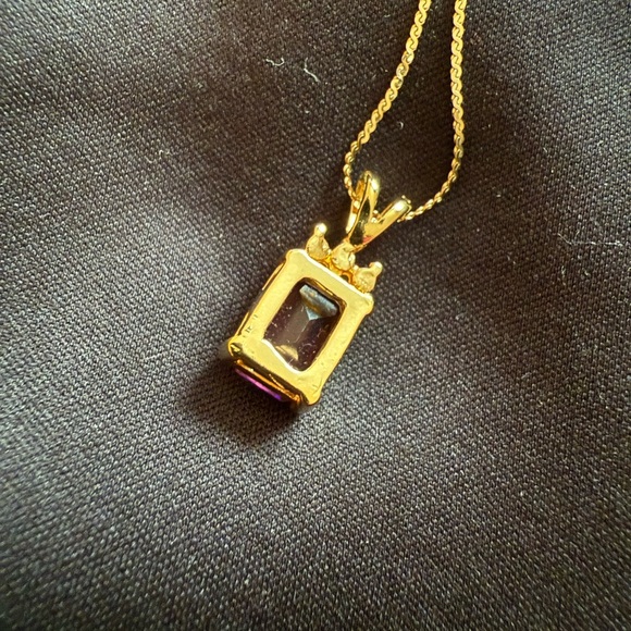 14k Gold Necklace with vintage Pendant - Picture 5 of 6